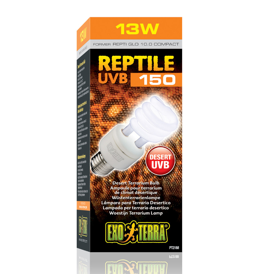 Exo Terra Reptile Lâmpada UVB 150 para terrários